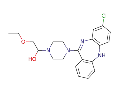 8-chloro-11-[4-(2-ethoxyethanol)-1-piperazinyl]-5H-dibenzo[b,e][1,4]diazepine