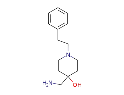 1-(2-phenylethyl)-4-aminomethyl-4-piperidinol