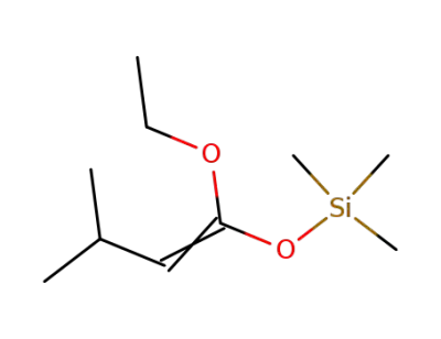1-ethoxy-3-methyl-1-trimethylsiloxybut-1-ene