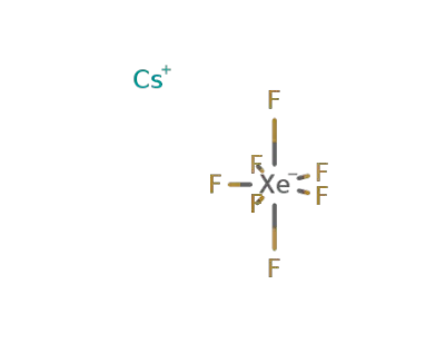 caesium heptafluoroxenonate (VI)